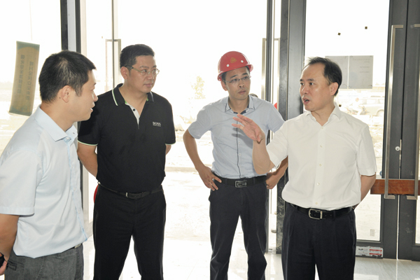 南通通州区领导调研im网页版登录入口 高新区新址