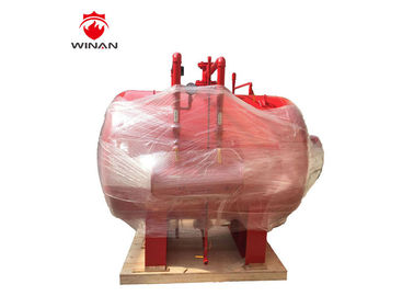Durable Bladder Tank Foam System 3% 6% Carbon Steel Red For Fire Extinguishing