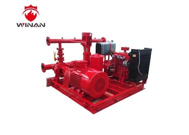 Vertical Horizontal Fire Fighting Electric Pump Set System Portable