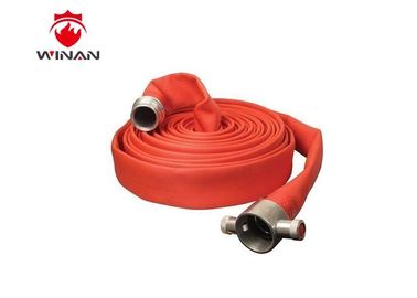 2.5 Inch Canvas Fire Hose Reel Hose Fire Fighting Double Layer Custom Made