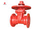 2.5 inch 12 inch Flanged Fire Fighting Gate Valve UL FM 300Psi - NRS Type