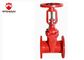 Rising Stem Resilient Seated Fire Fighting Valves 1.0MPa/1.6MPa API598 Test Standard