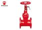 Signal Rising Stem Gate Valve , Fire Fighting Equipment Flange Connection