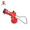 Red Manual Fire Fighting Monitors Fire Emergency Equipment 30 Rated Flow